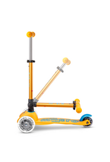 Micro Step Micro Mini Micro step Deluxe inklapbaar LED abrikoos