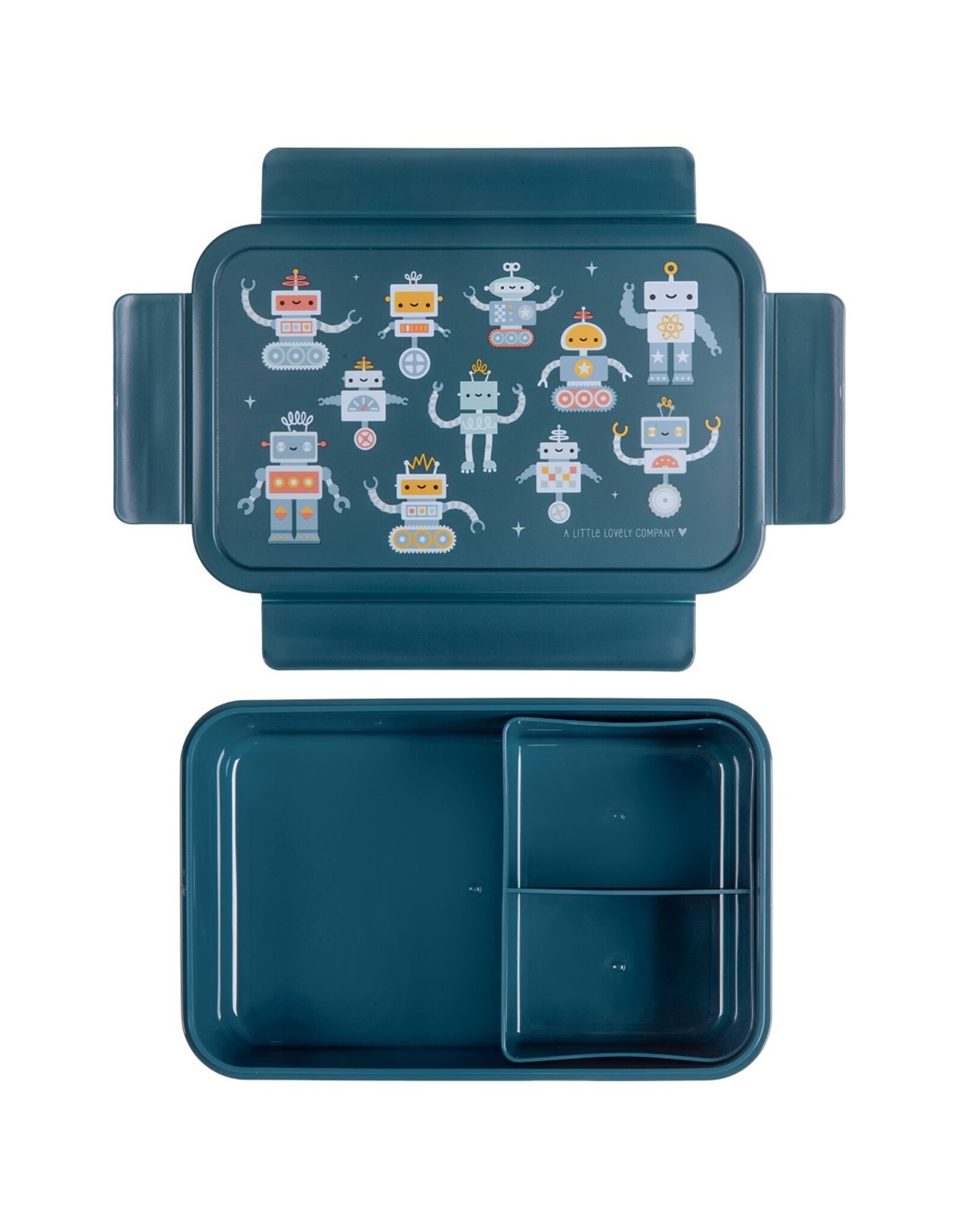 A Little Lovely Company Lunchbox Bento Robots