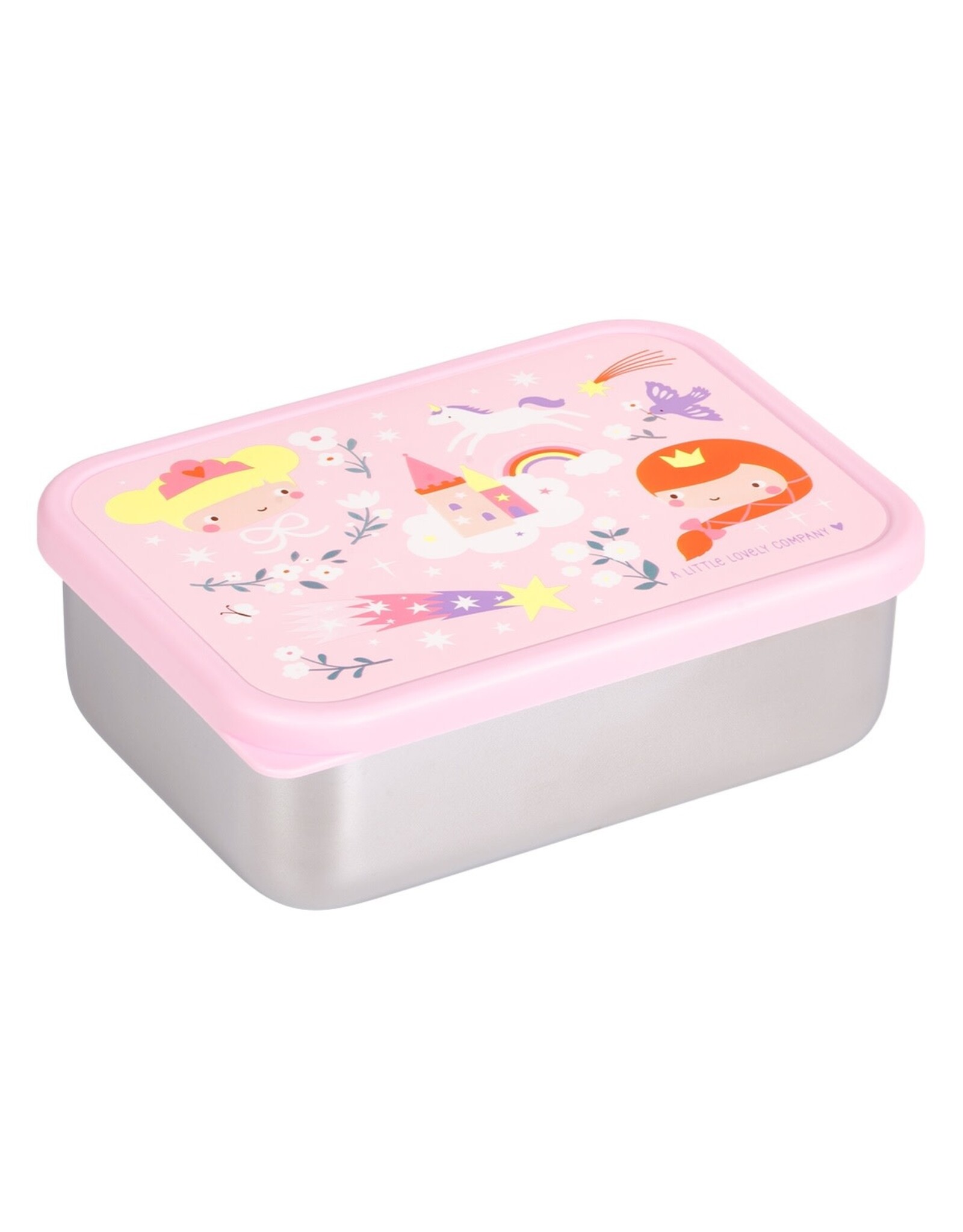 A Little Lovely Company Lunchbox RVS Prinsessen