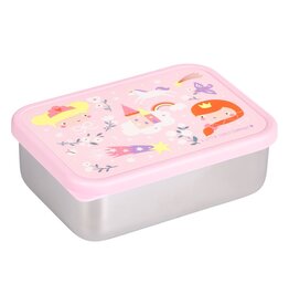 A Little Lovely Company Lunchbox RVS Prinsessen