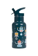 A Little Lovely Company Drinkfles RVS Robots
