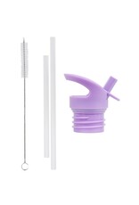 A Little Lovely Company Dop, rietje & borstel set Prinsessen