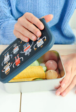 A Little Lovely Company Lunchbox RVS Robots