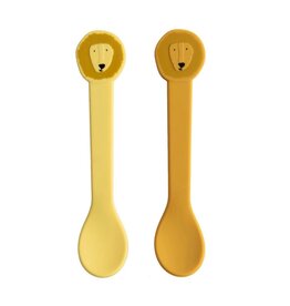 Trixie Set siliconen lepeltjes Mr. Lion