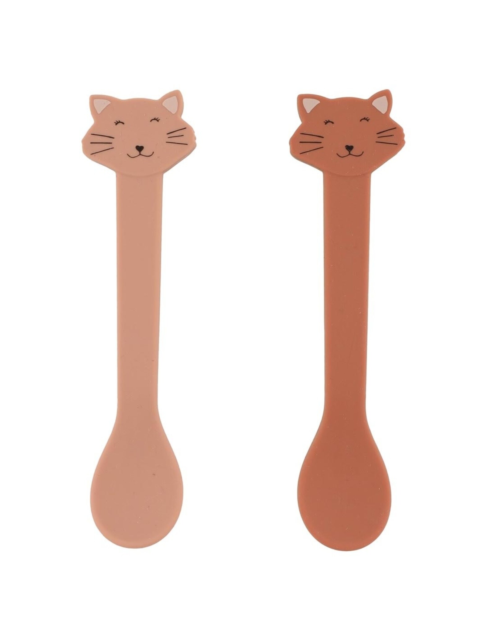 Trixie Set siliconen lepeltjes Mrs. Cat