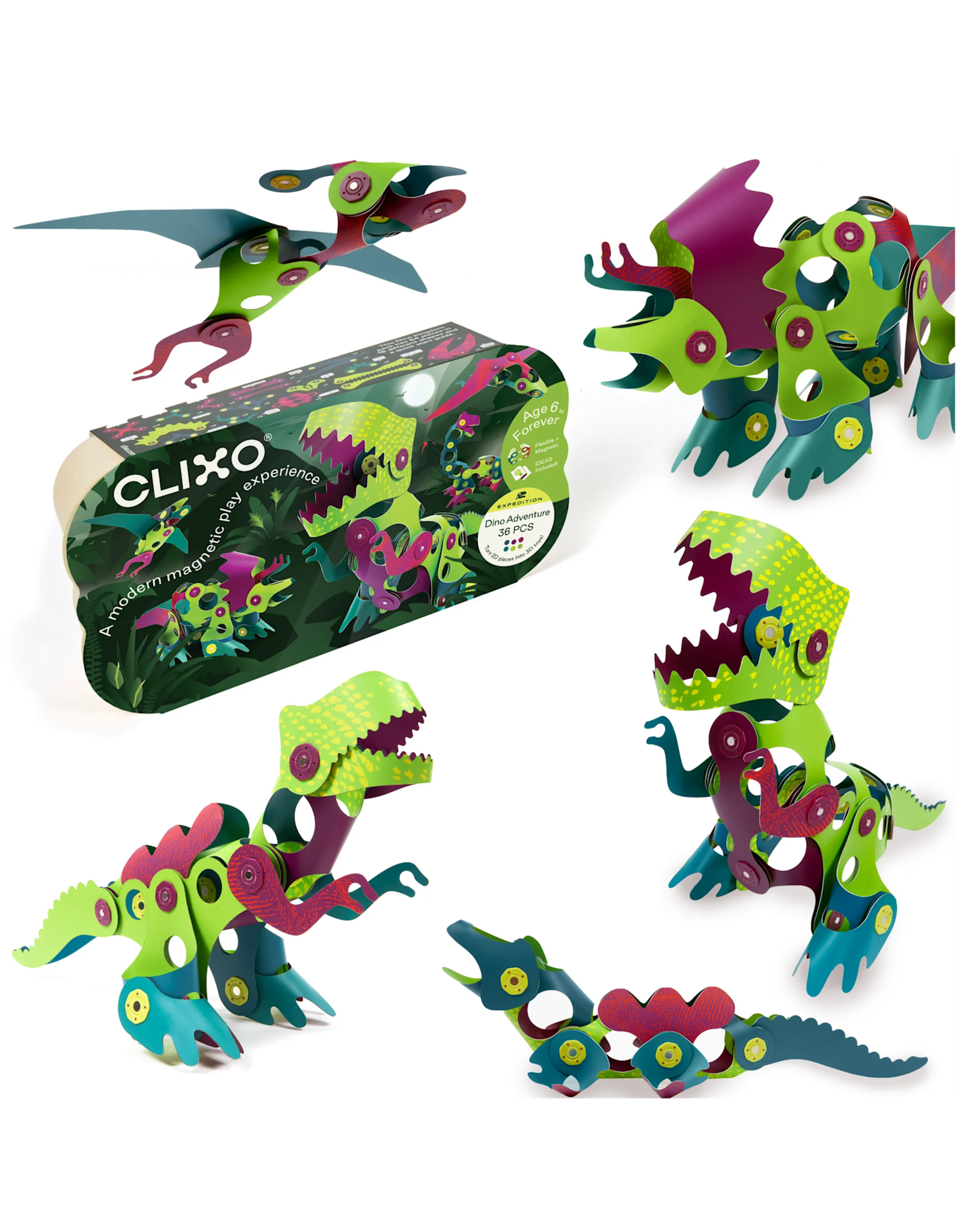 Clixo Dino Adventure Pack