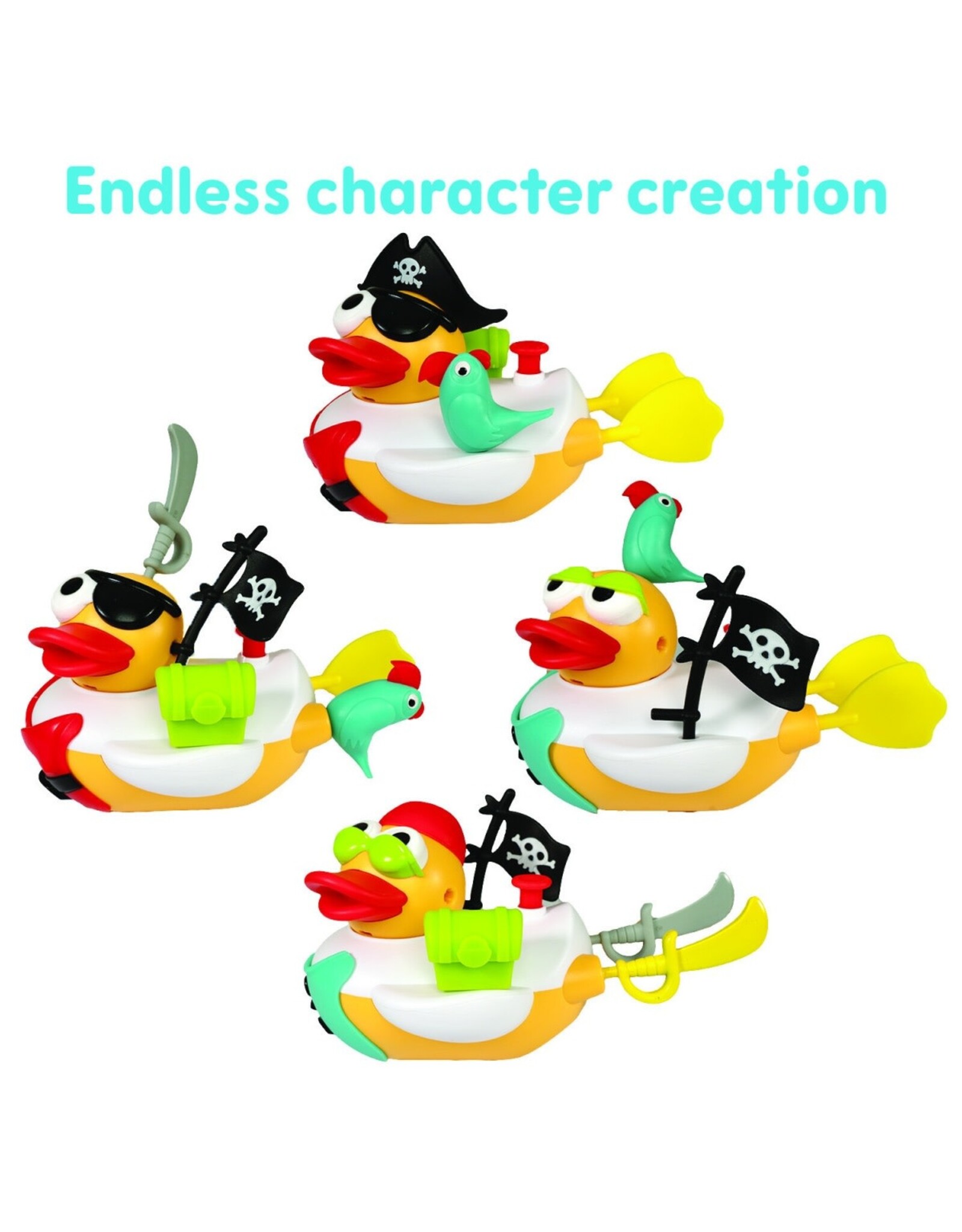 Yookidoo Create ‘N’ Spray Ducks Pirate