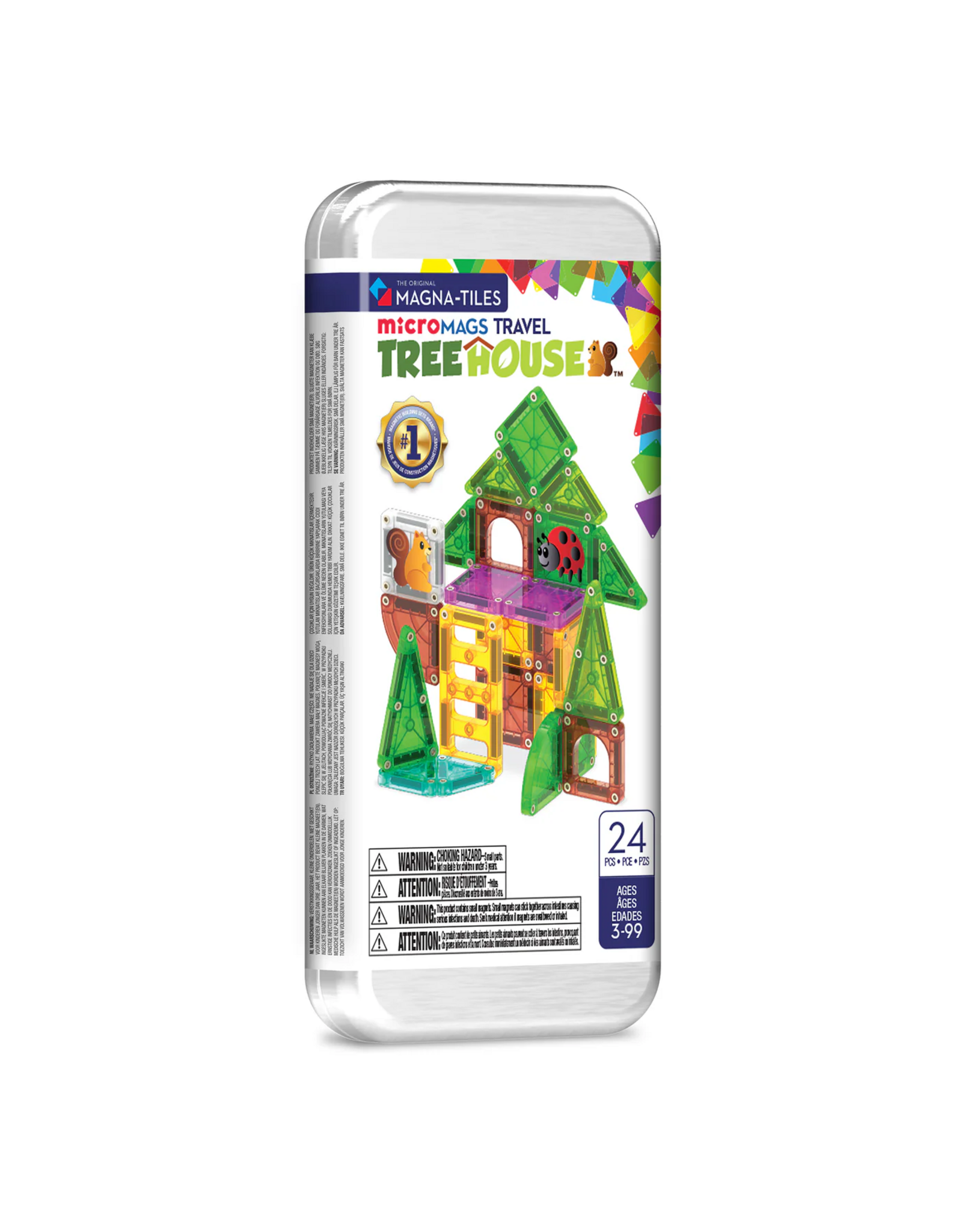 Magna-Tiles Micro Mags Travel Set Treehouse