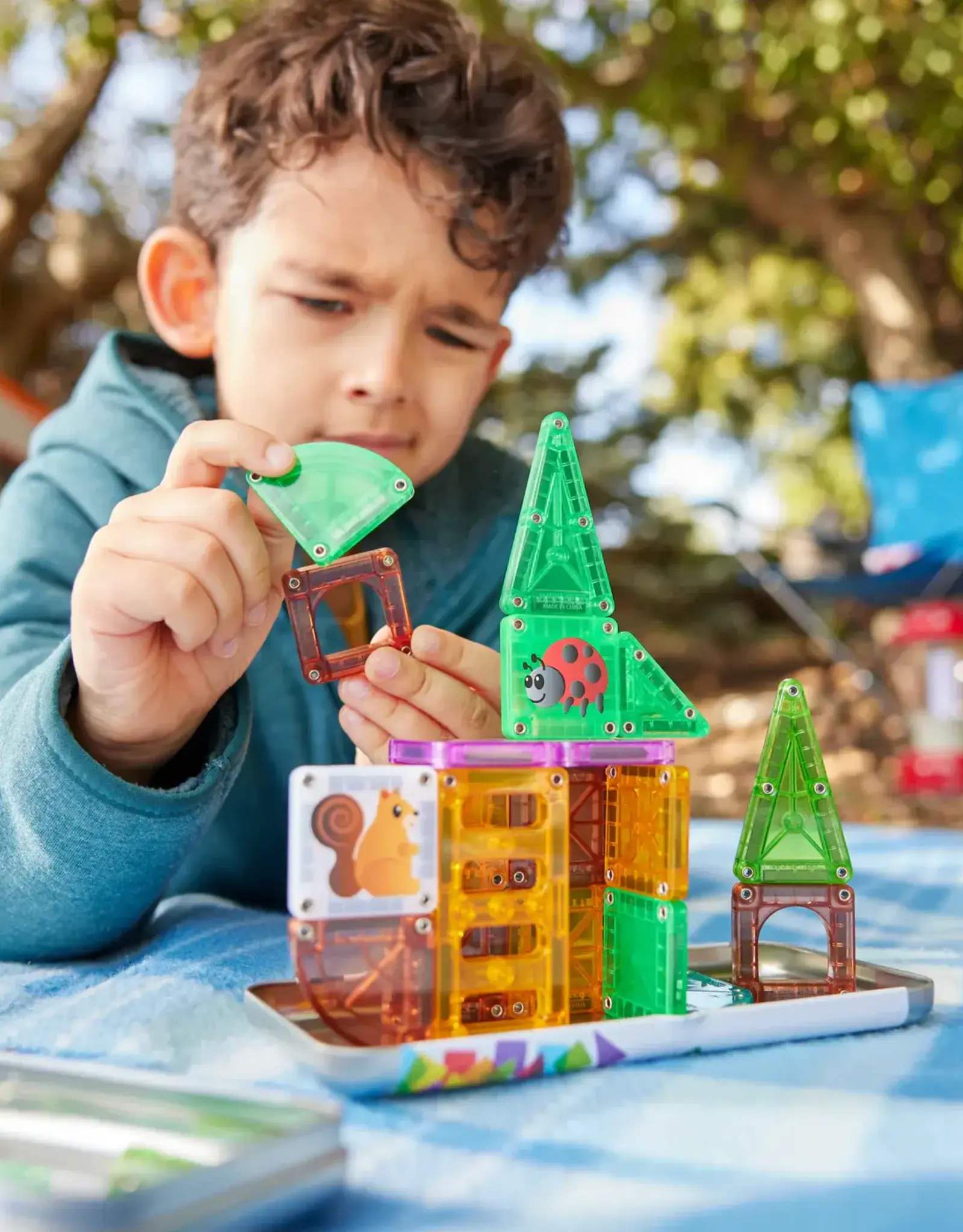 Magna-Tiles Micro Mags Travel Set Treehouse