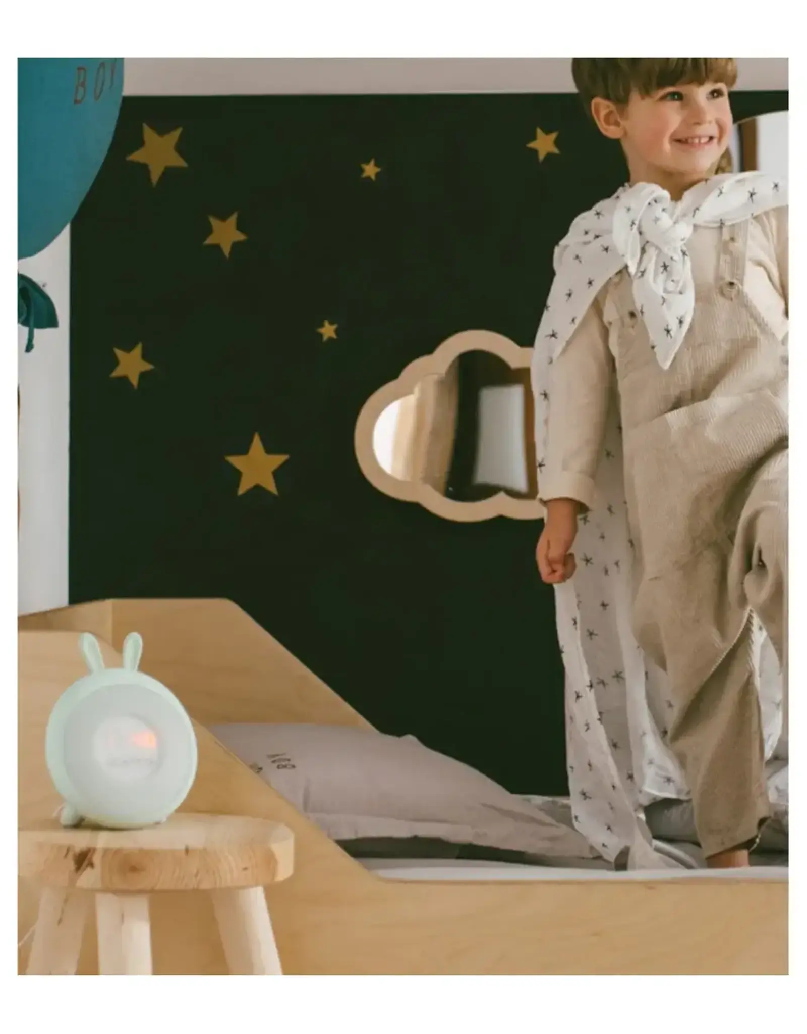 Rabbit & Friends Wake-up light Rabbit groen