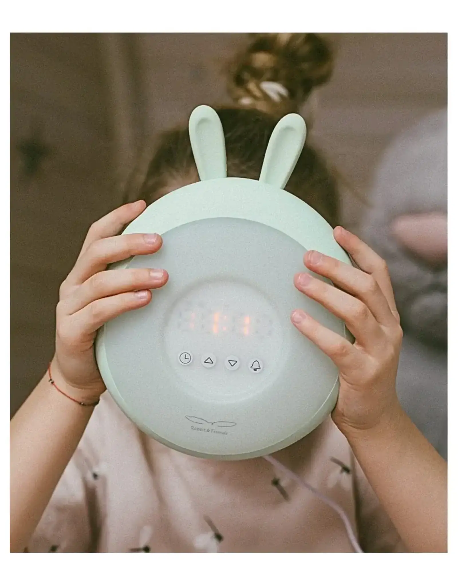 Rabbit & Friends Wake-up light Rabbit groen
