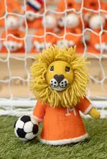 Sjaal met Verhaal Leeuw met voetbal