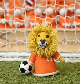 Sjaal met Verhaal Leeuw met voetbal