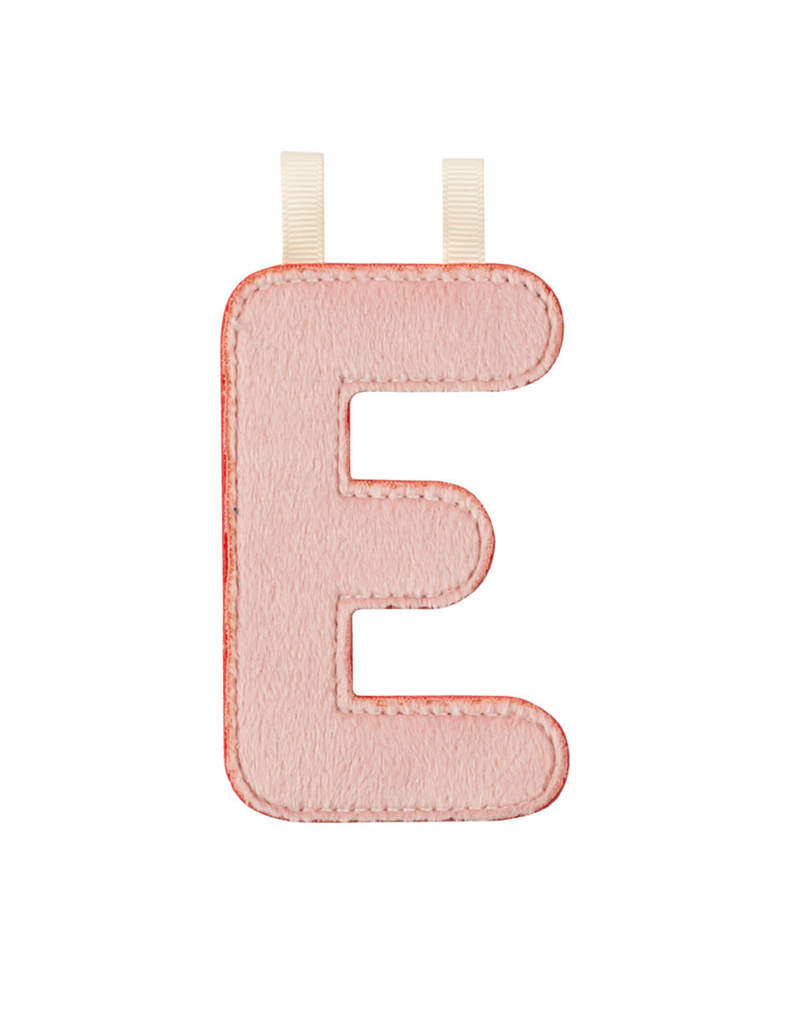 Lilliputiens Letters Lilliputiens E glow roze