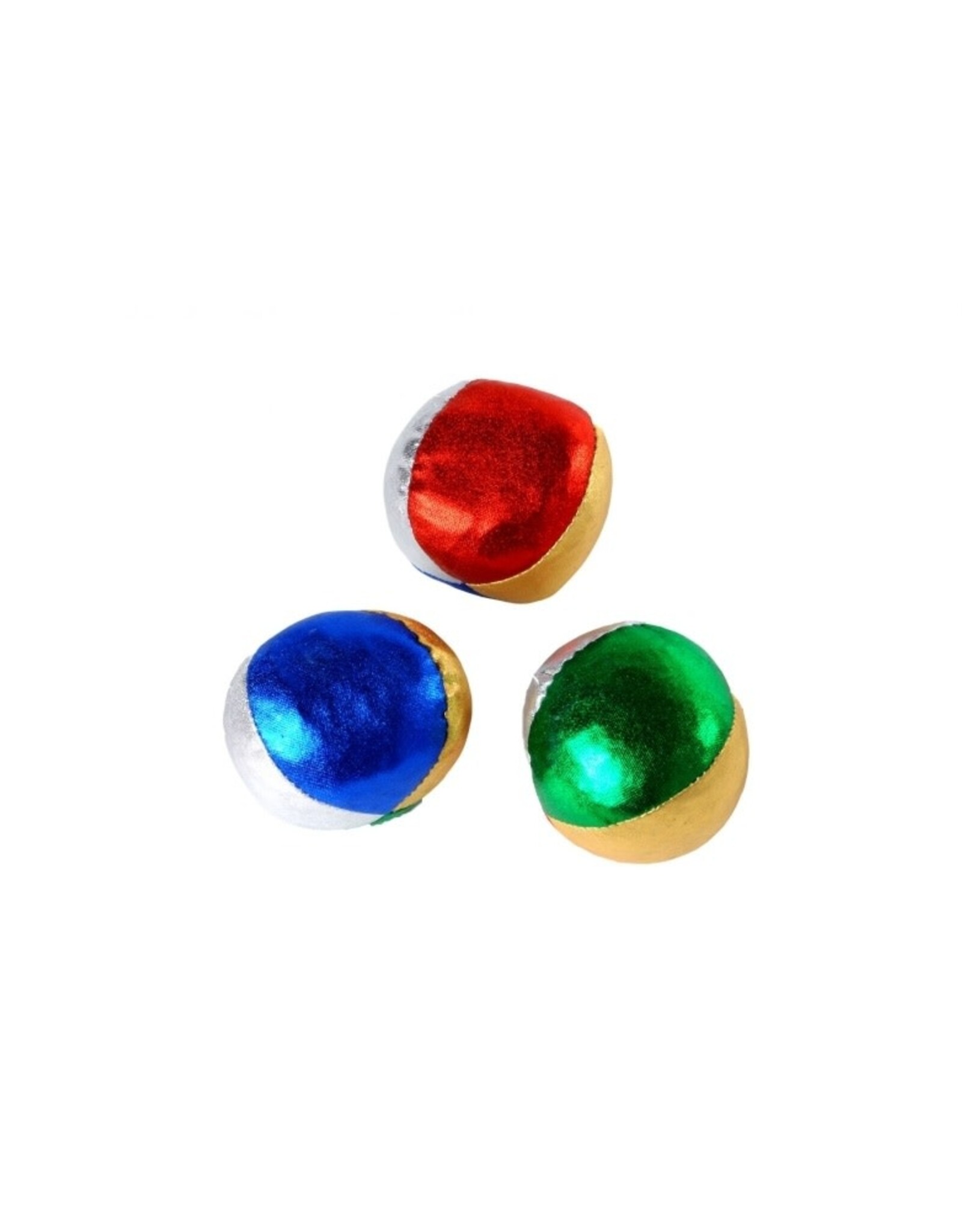 Jongleerballen metallic