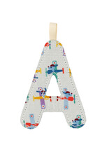 Lilliputiens Letters Lilliputiens A glow blauw