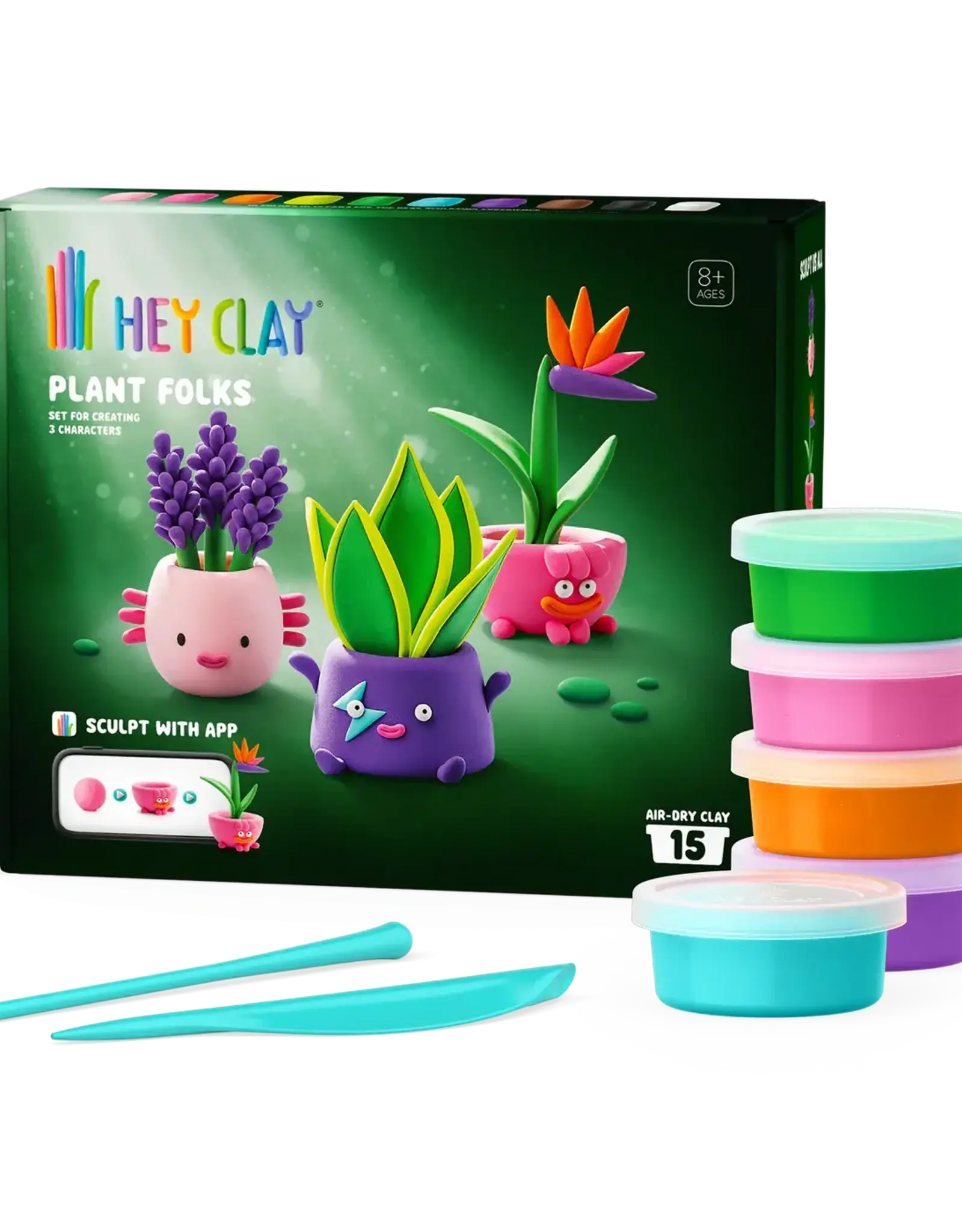 HeyClay Kleiset Plant Folks