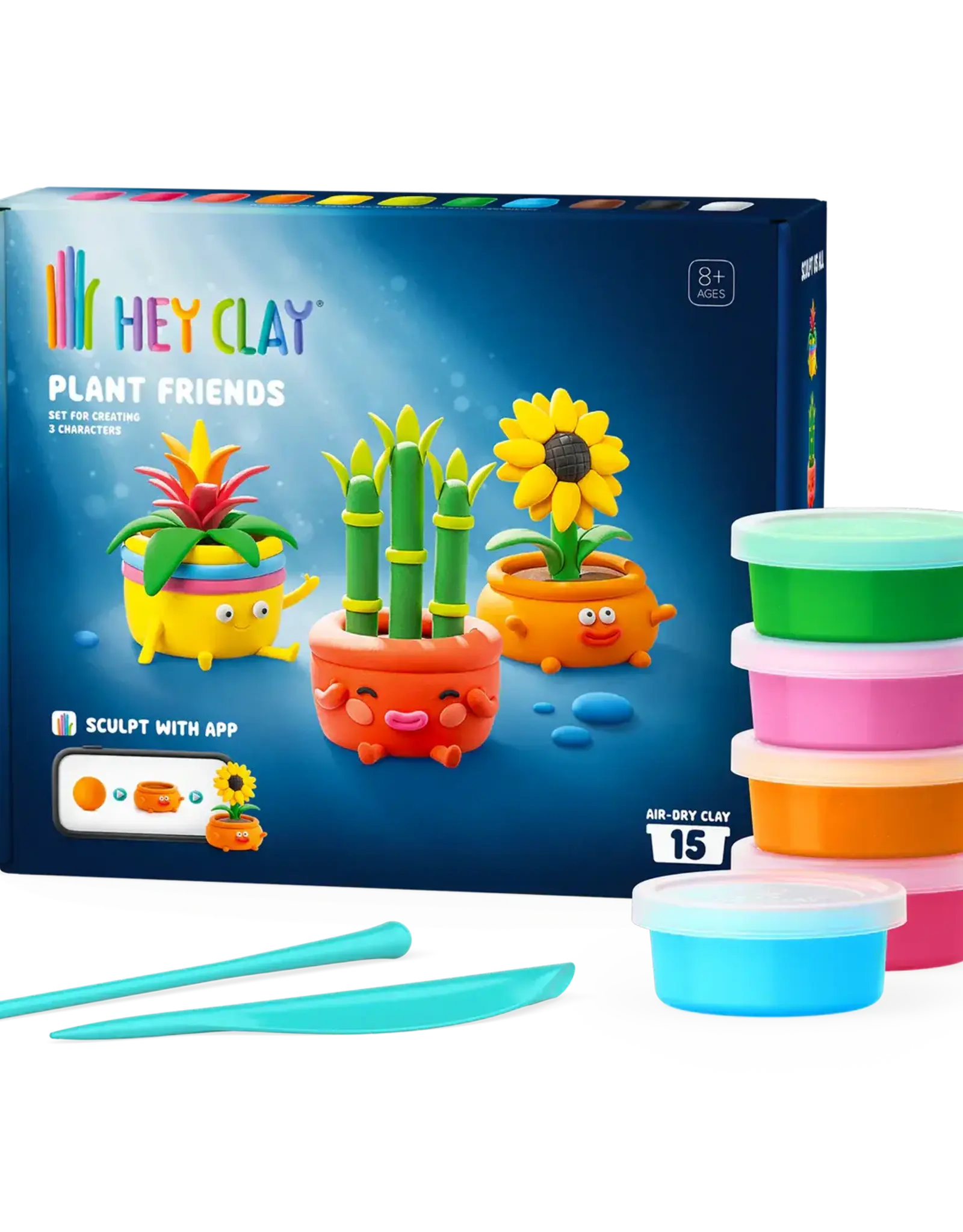 HeyClay Kleiset Plant Friends