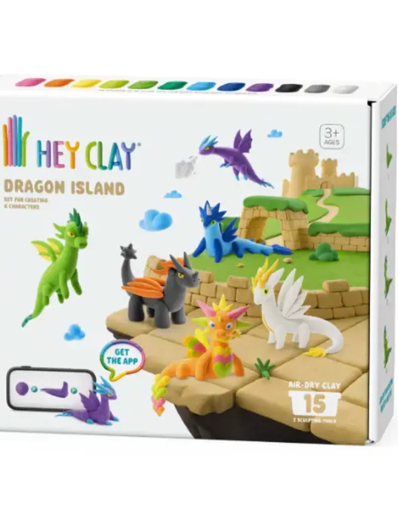 HeyClay Kleiset Dragon Island