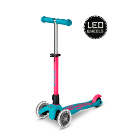 Micro Step Mini Micro step Deluxe LED aqua/roze Neon