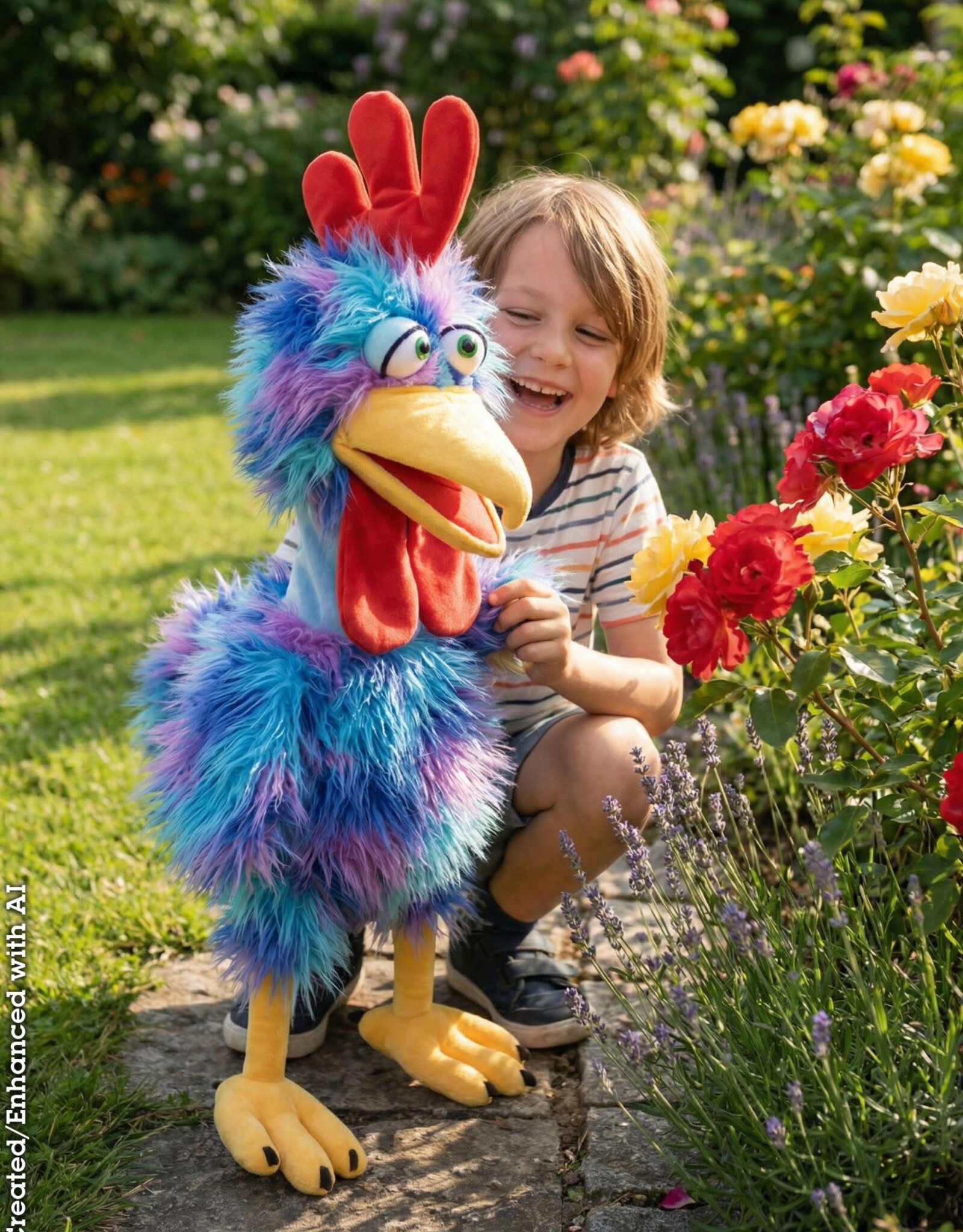 Living Puppets Handpop Sir Theo von Gockel