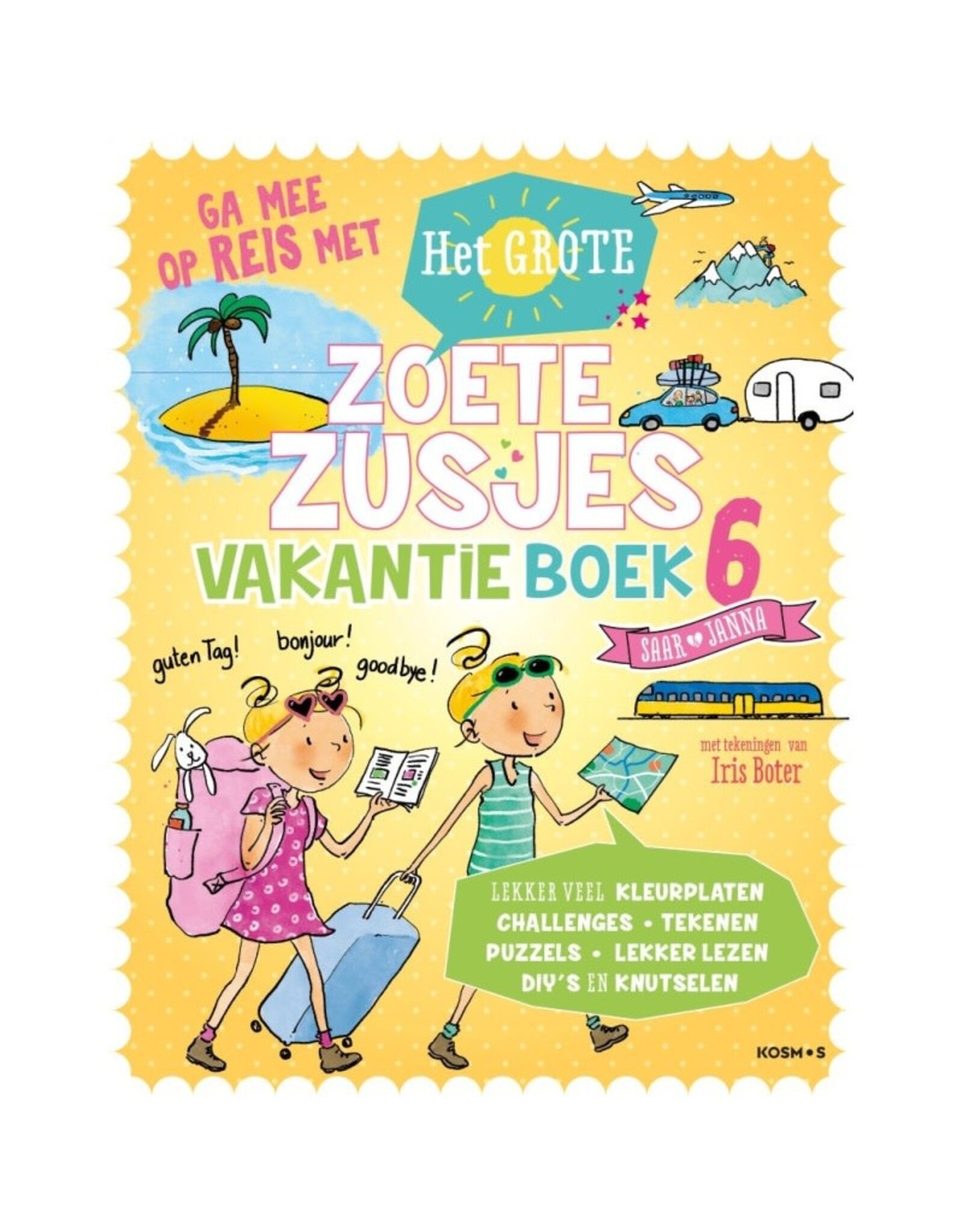 Kosmos Het grote Zoete Zusjes vakantieboek 6