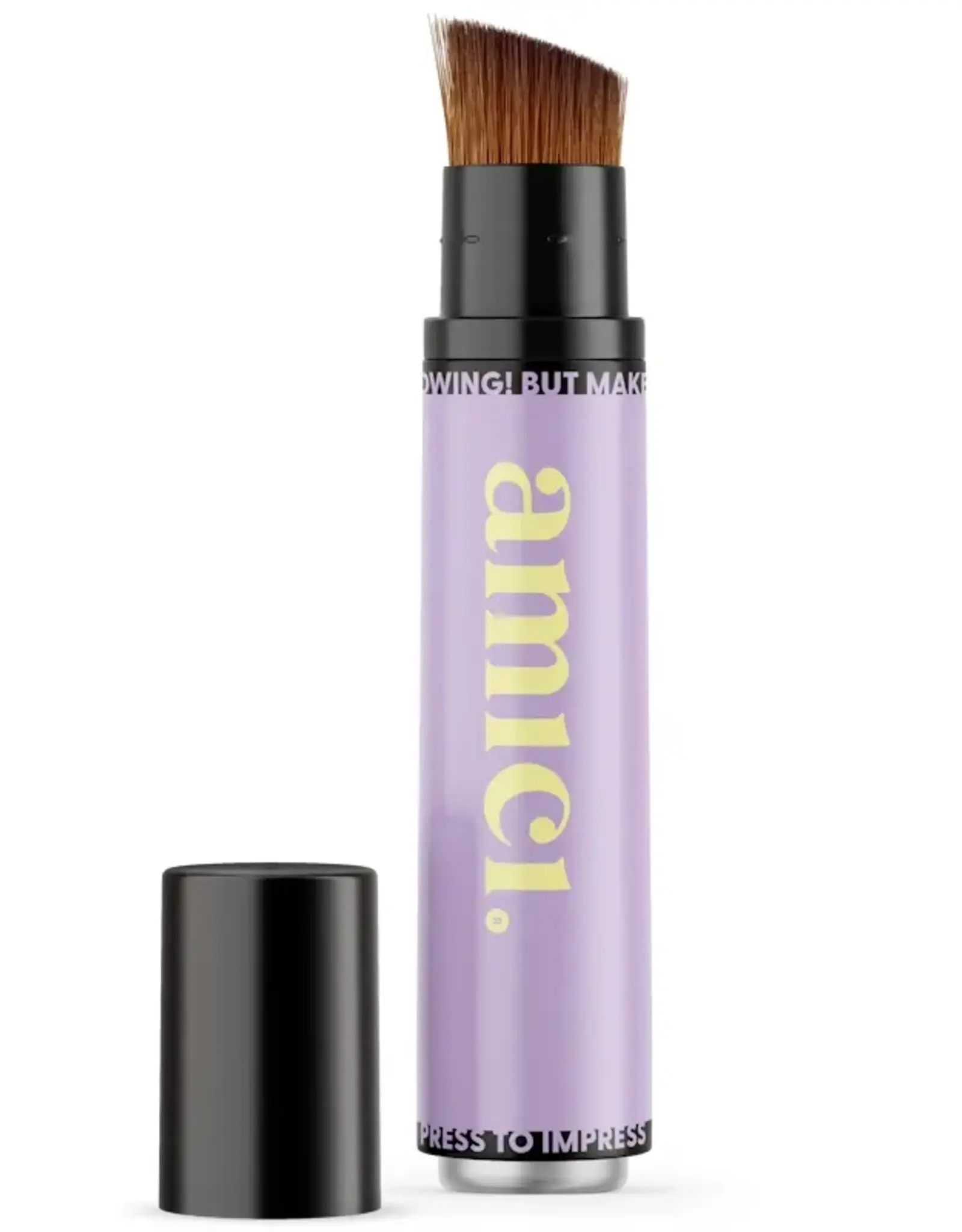 AMICI Navulbare zonnebrandkwast Purple Pop