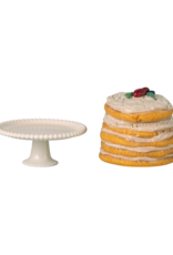 Maileg Taart met taartplateau