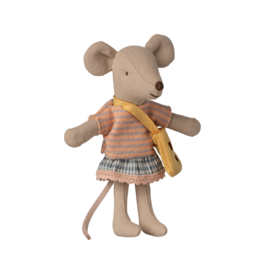 Maileg Kleine zus Muis met tas