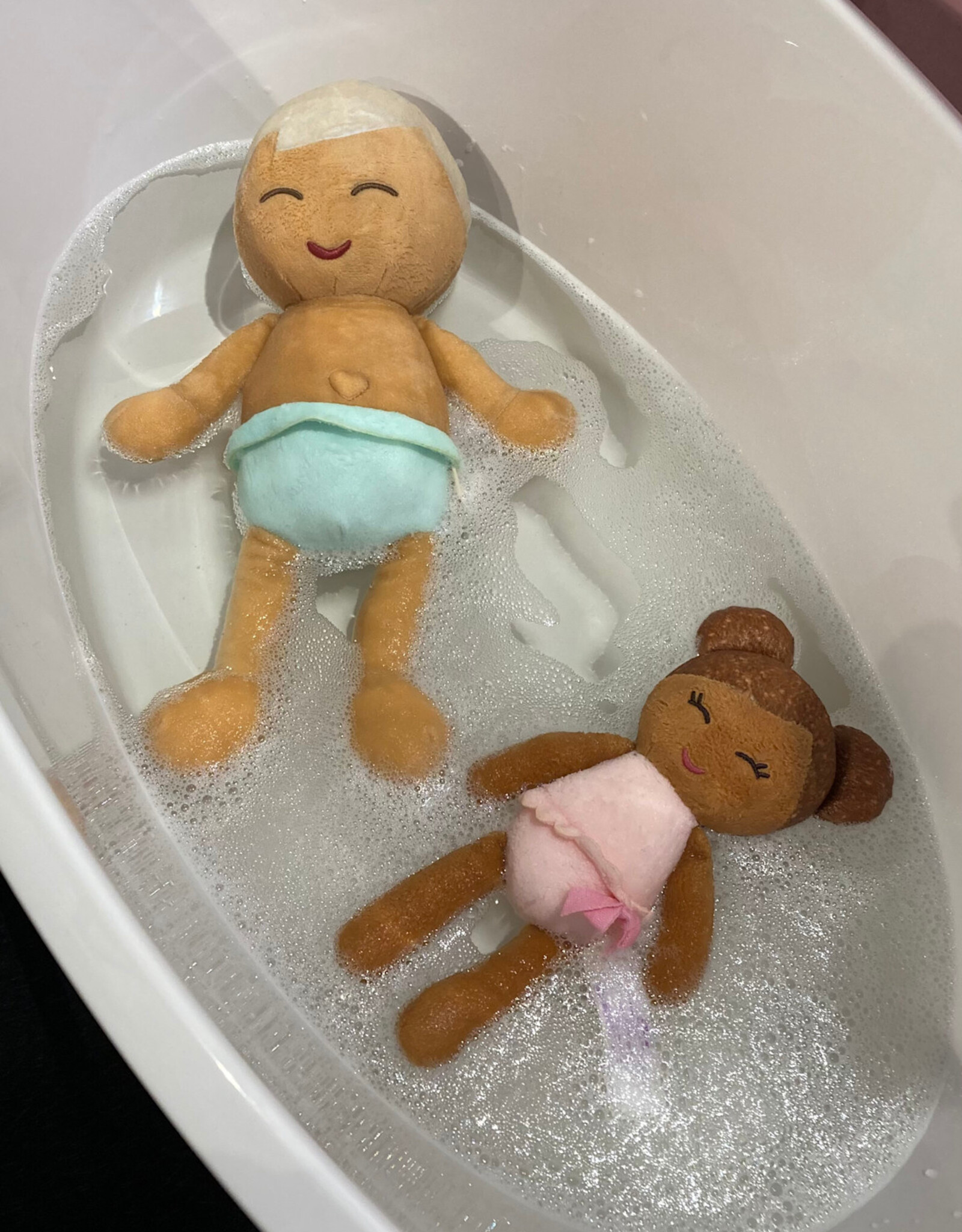 Lullababy Badpop meisje blond S
