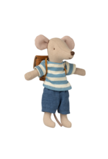 Maileg Grote broer Muis Tricycle brown