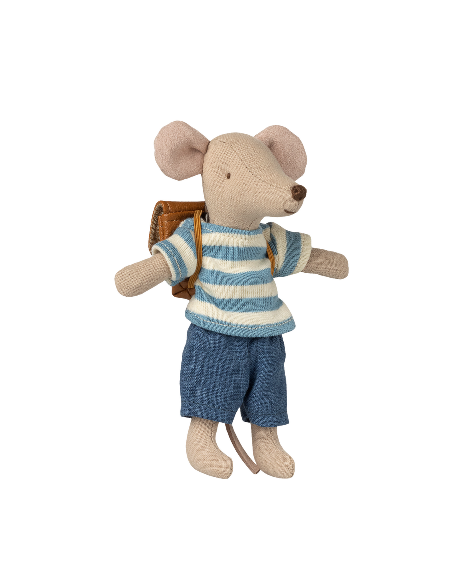 Maileg Grote broer Muis Tricycle brown
