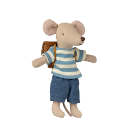 Maileg Grote broer Muis Tricycle brown