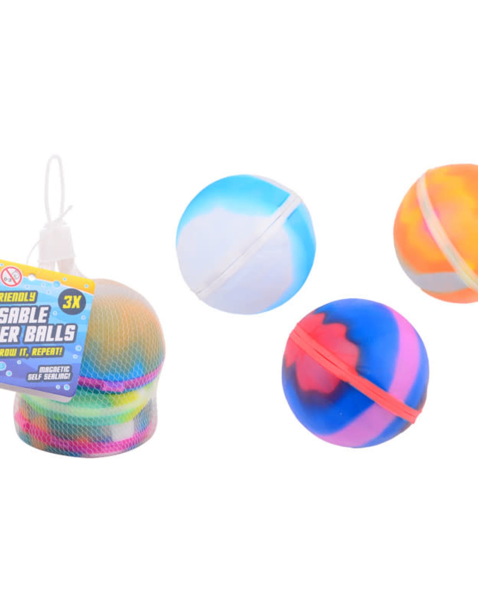 Herbruikbare magnetische waterballen