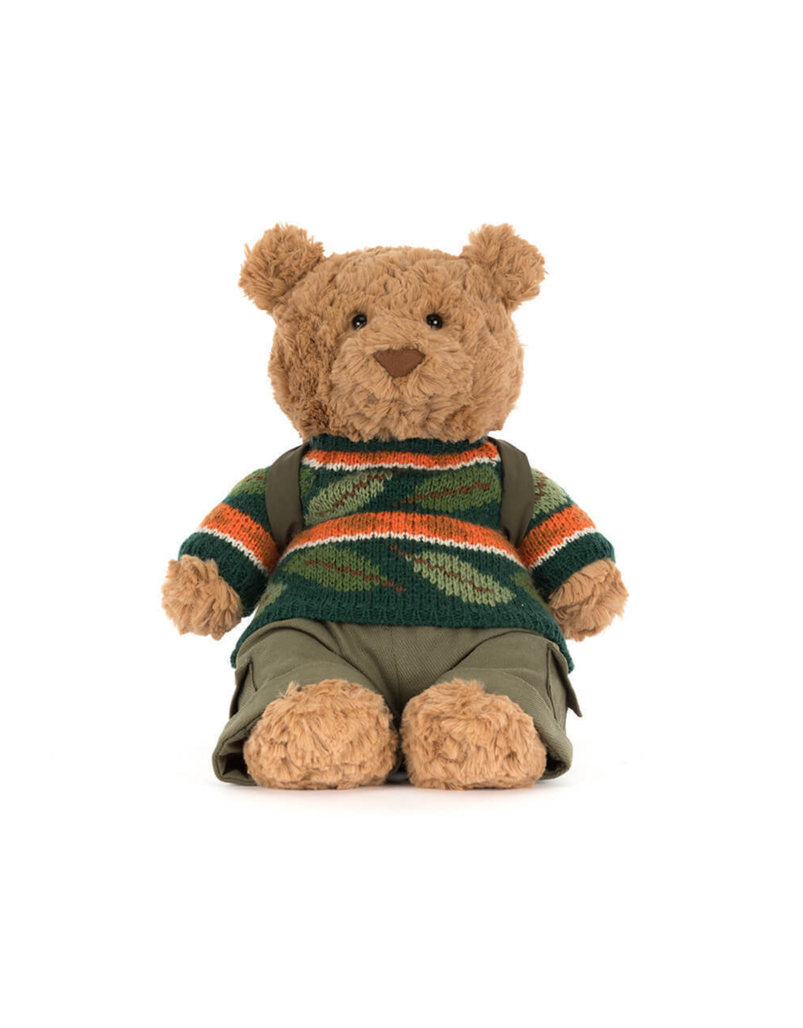 Jellycat Bartholomew Bear Hiking Outfit