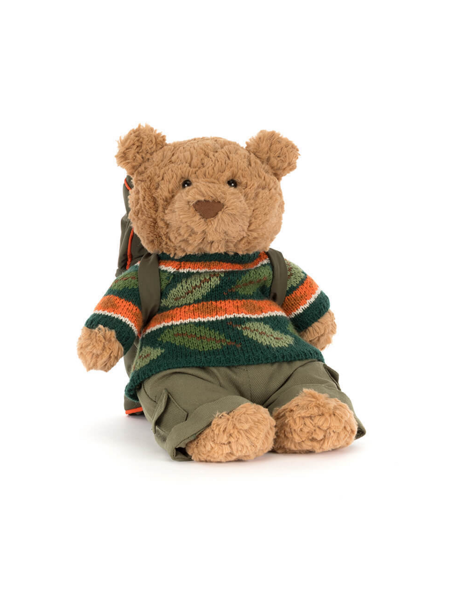 Jellycat Bartholomew Bear Hiking Outfit