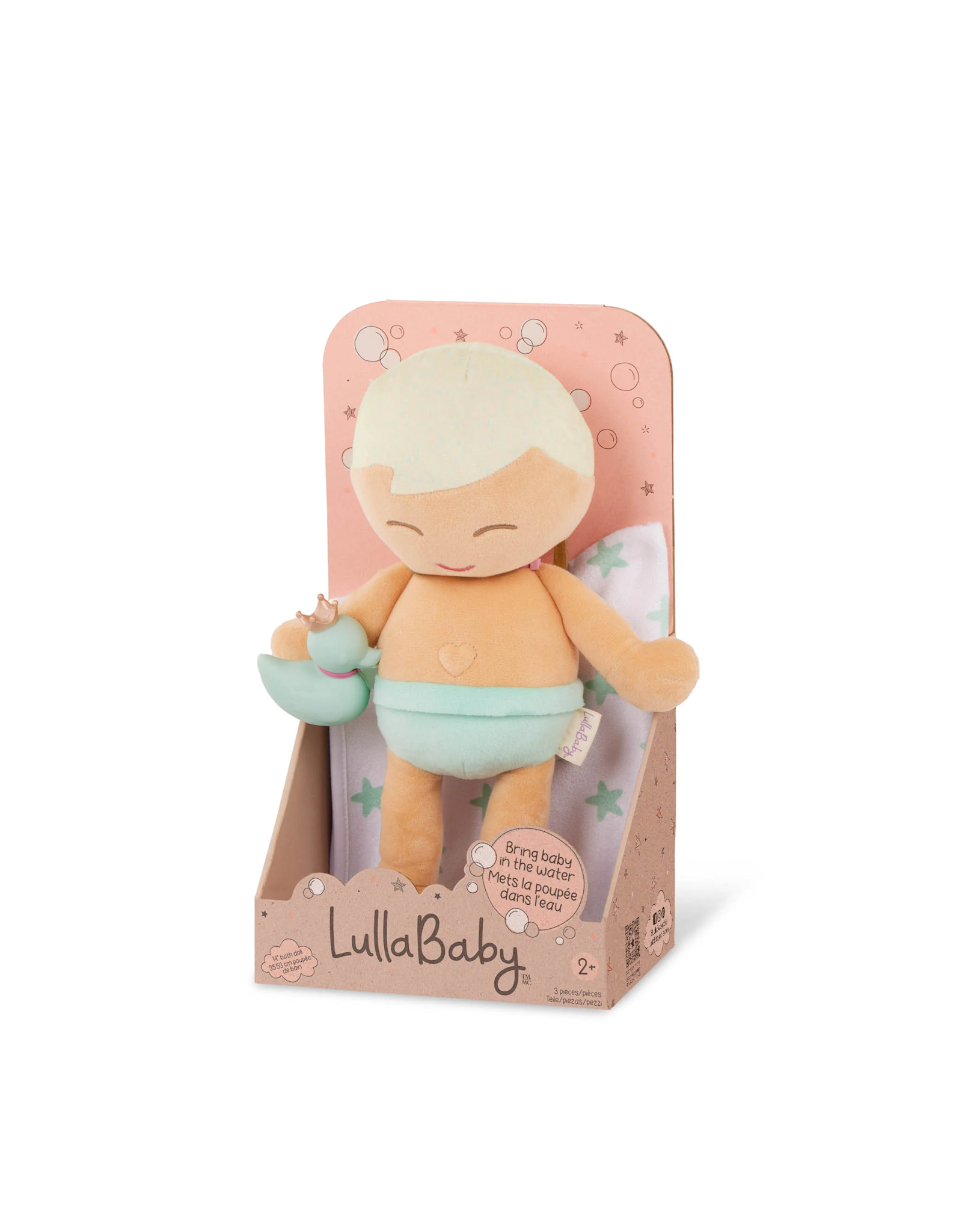 Lullababy Badpop jongen blond