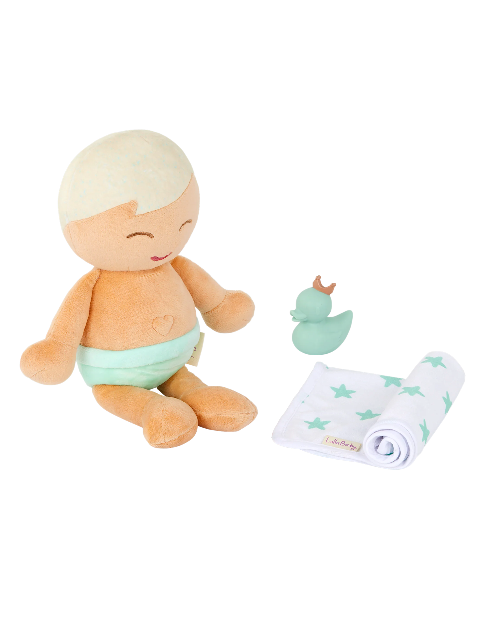 Lullababy Badpop jongen blond