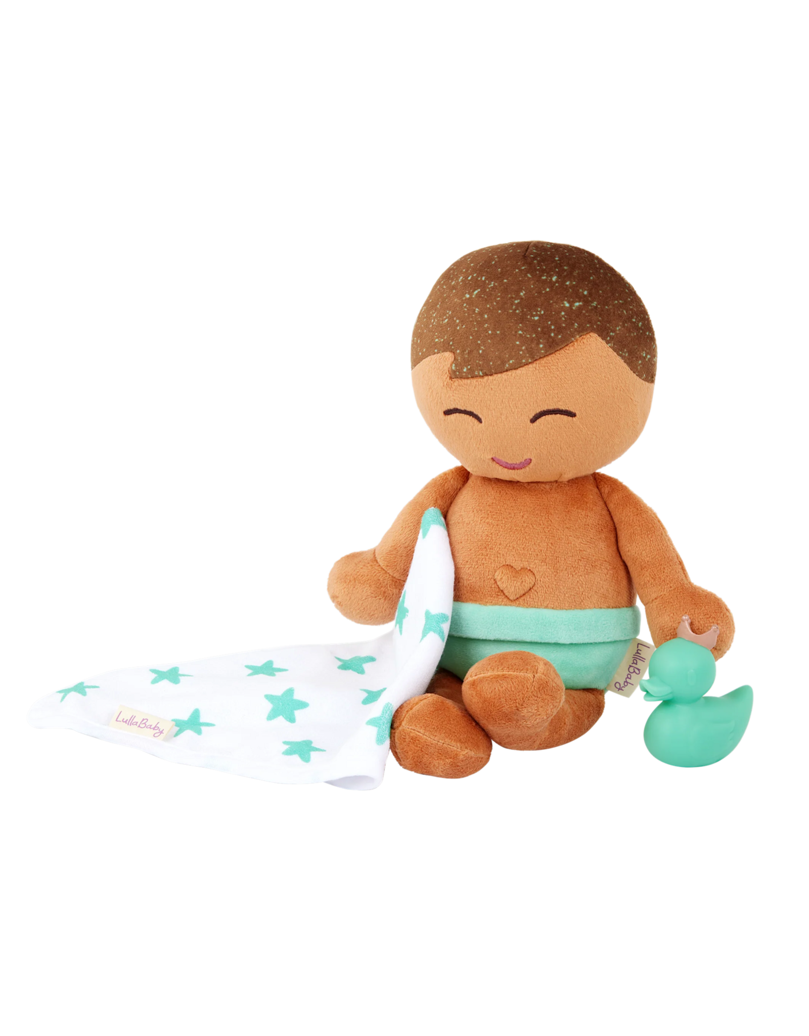 Lullababy Badpop jongen bruin