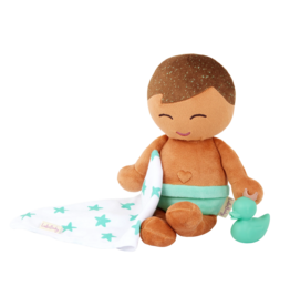 Lullababy Badpop jongen bruin