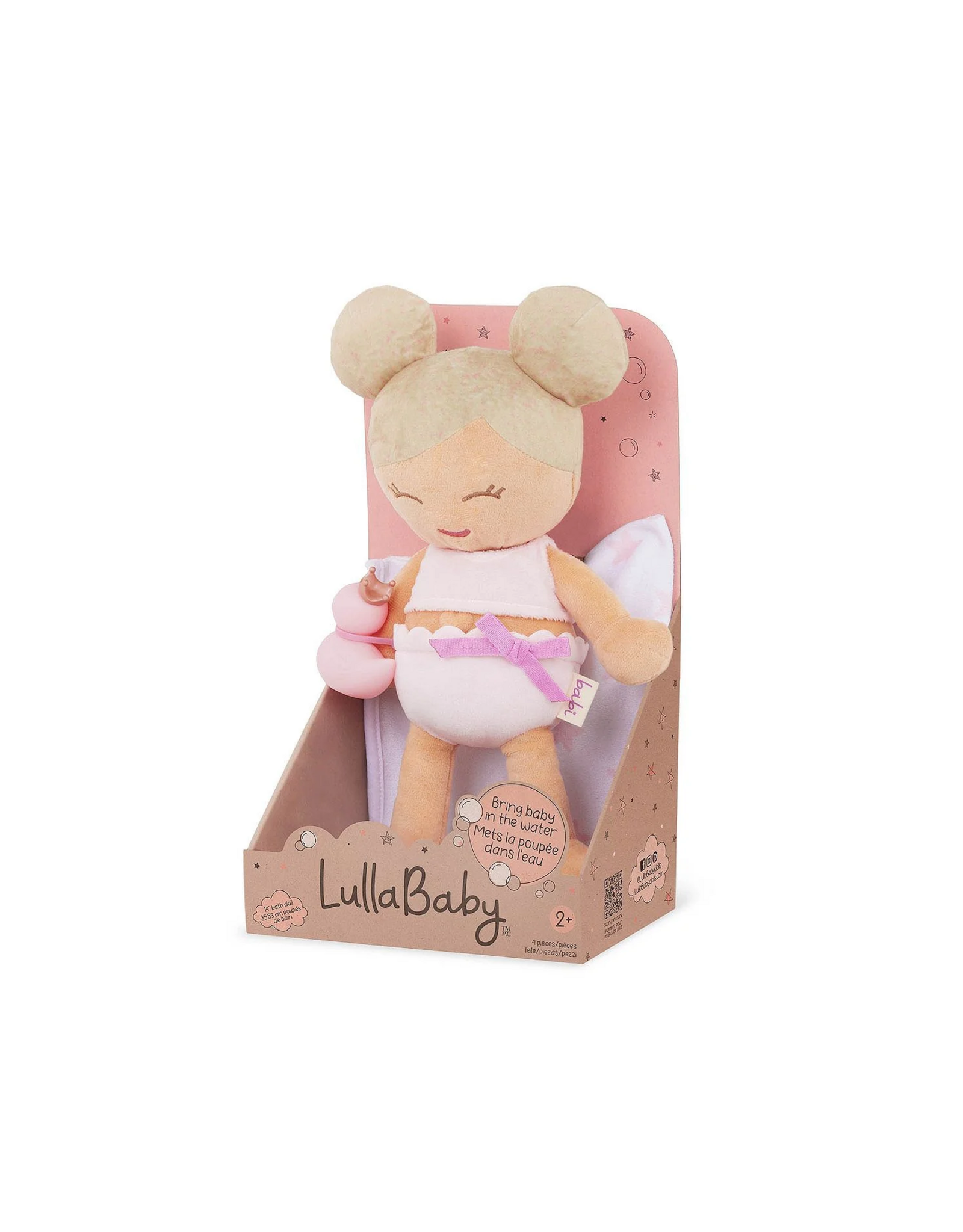 Lullababy Badpop meisje blond