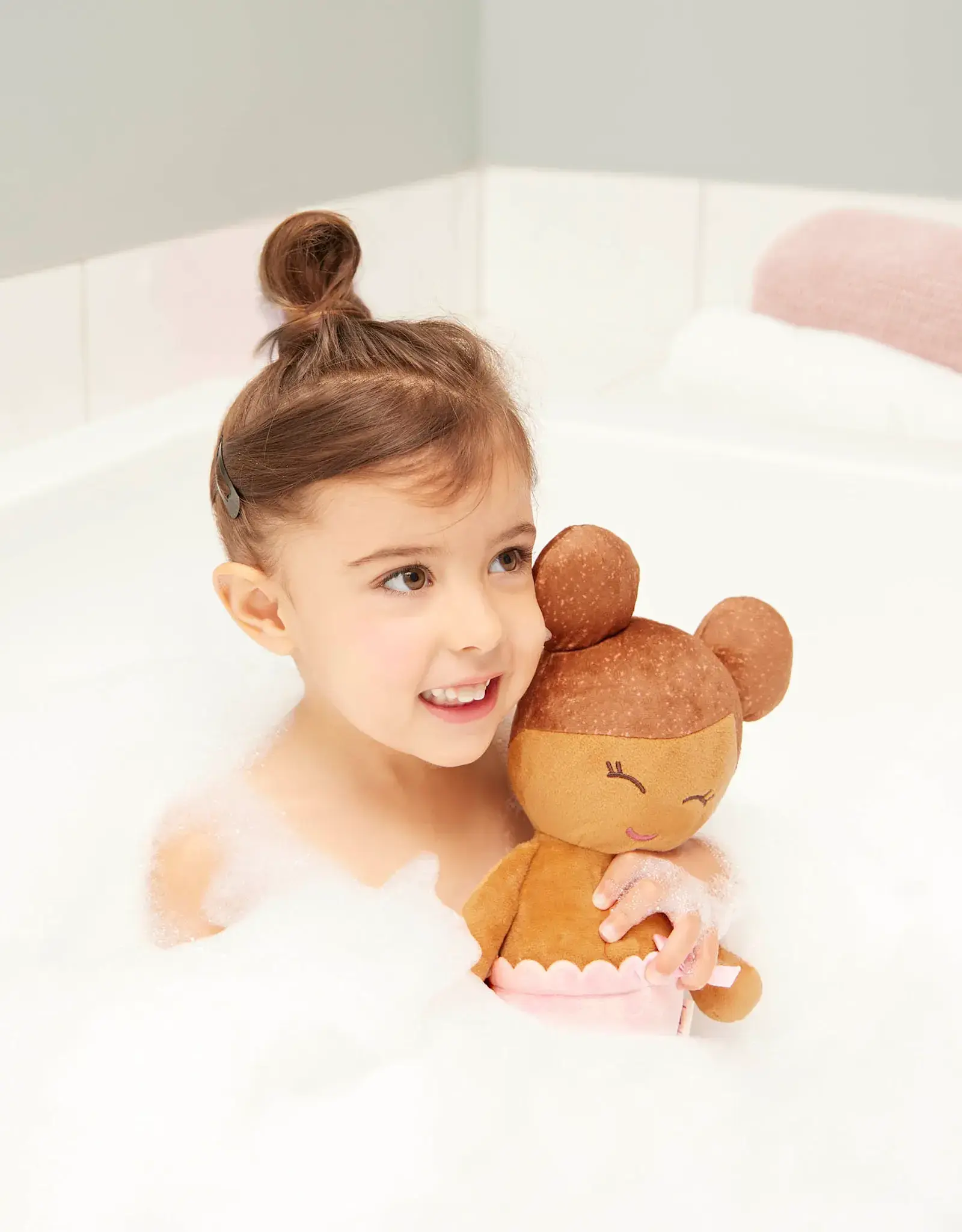 Lullababy Badpop meisje bruin