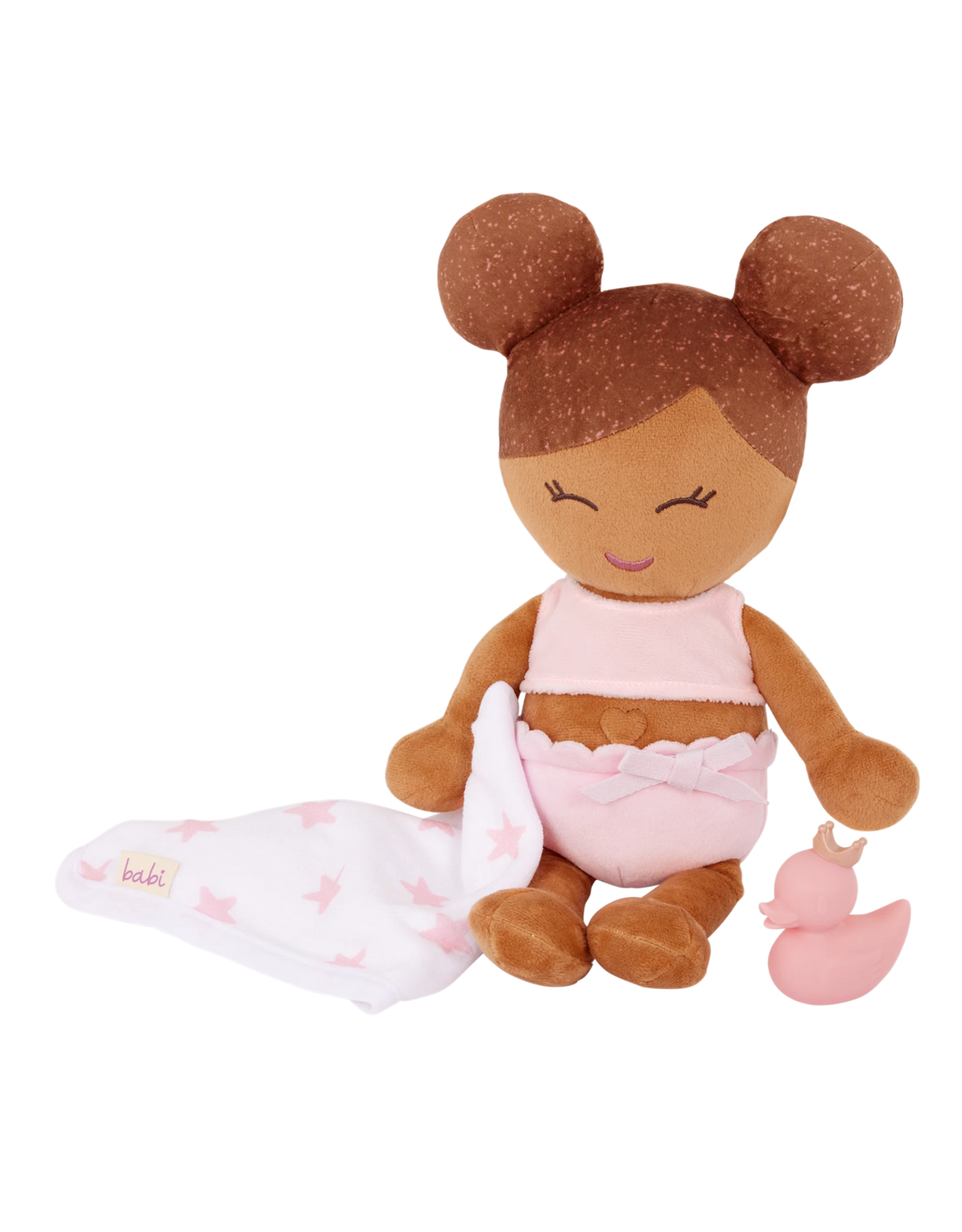 Lullababy Badpop meisje bruin