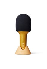 Lalarma Glitter Groove microfoon goud