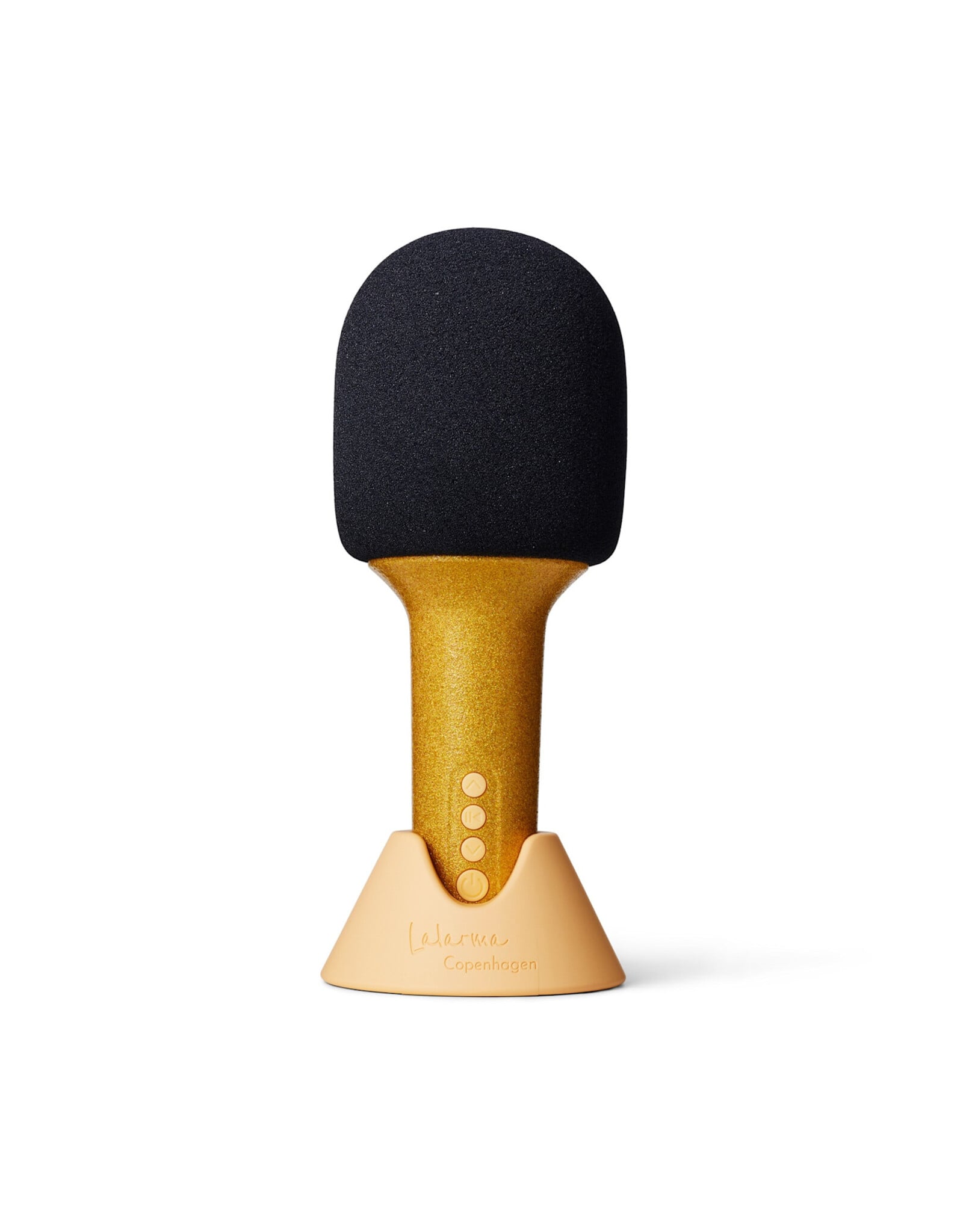 Lalarma Glitter Groove microfoon goud