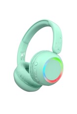Lalarma Draadloze koptelefoon met discolicht mint