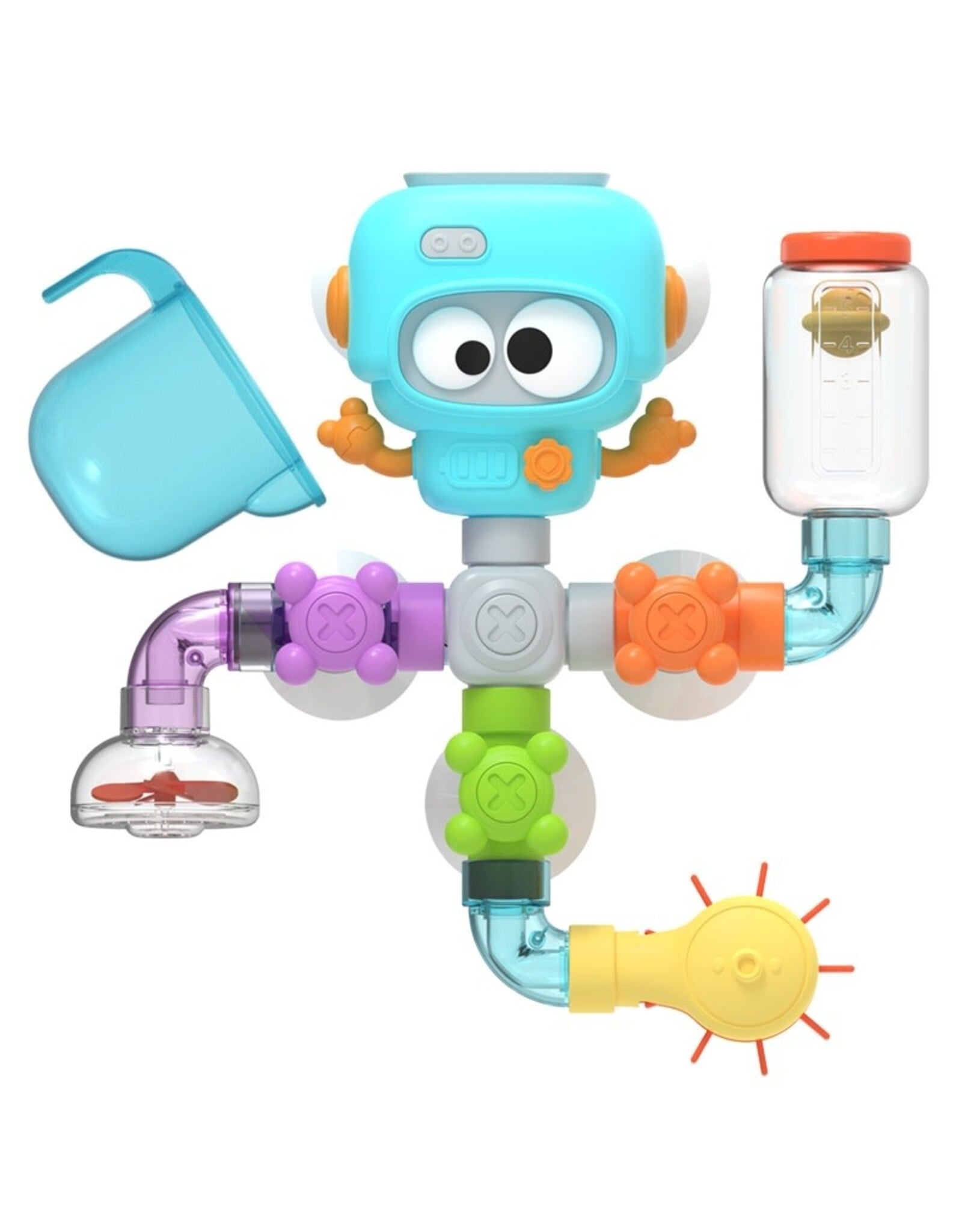 Fresh Kid Tub Fun! Flow & Fill Robot