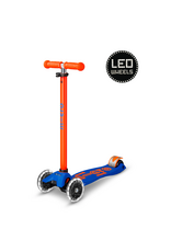 Micro Step Maxi Micro Step Deluxe LED oranje/blauw Neon