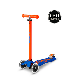 Micro Step Maxi Micro Step Deluxe LED oranje/blauw Neon