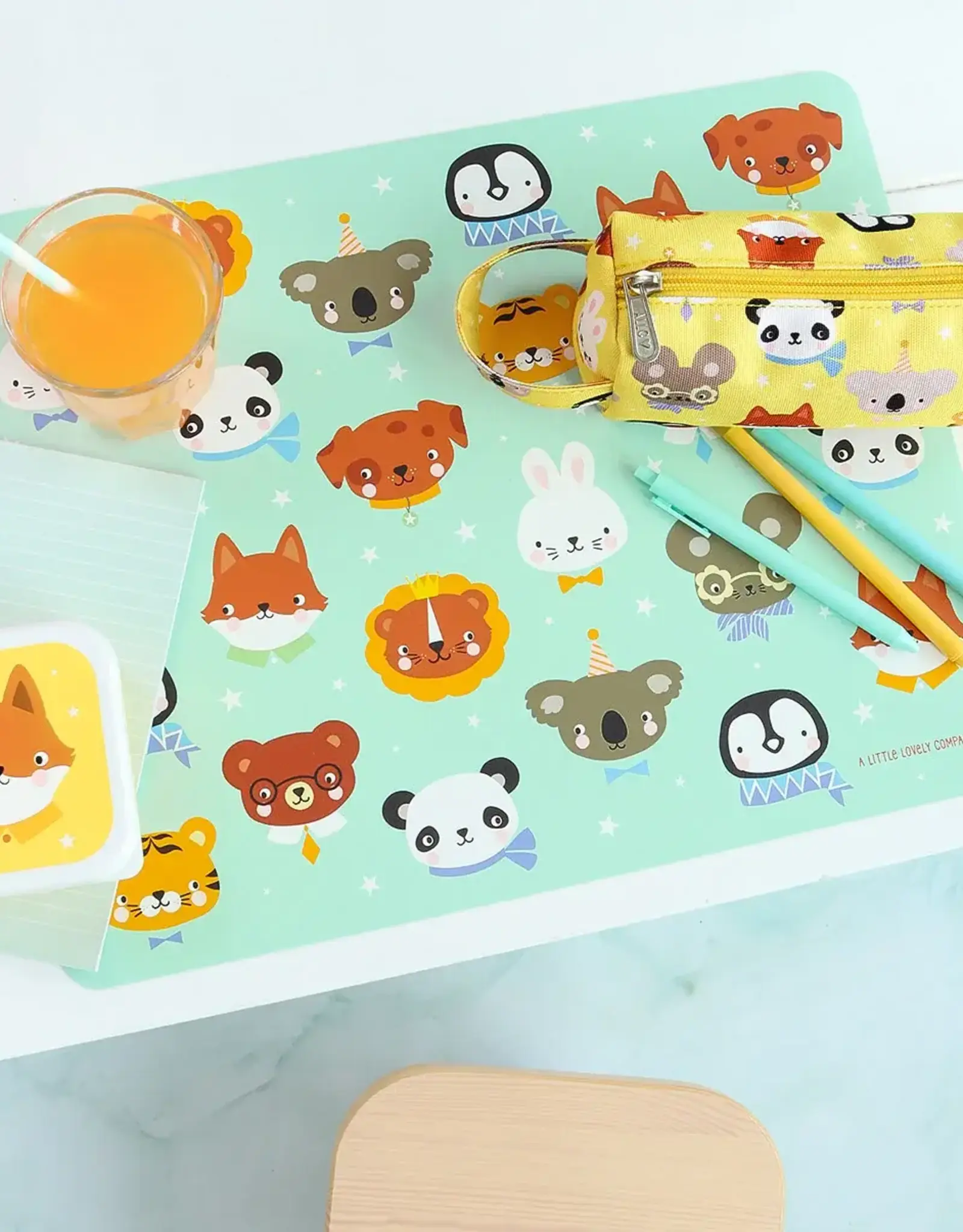 A Little Lovely Company Placemat Dierenvriendjes